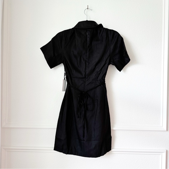 NWT Astr Fresca Cutout Bodycon Mini Dress in Black sz XS - Picture 5 of 7